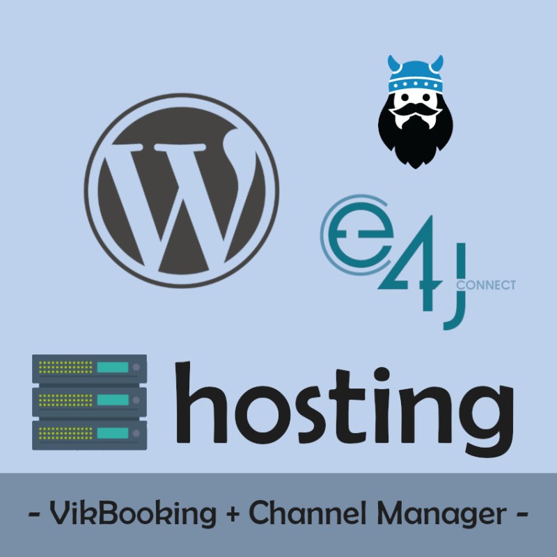 Hosting per WordPress con WikBooking + Channel Manager